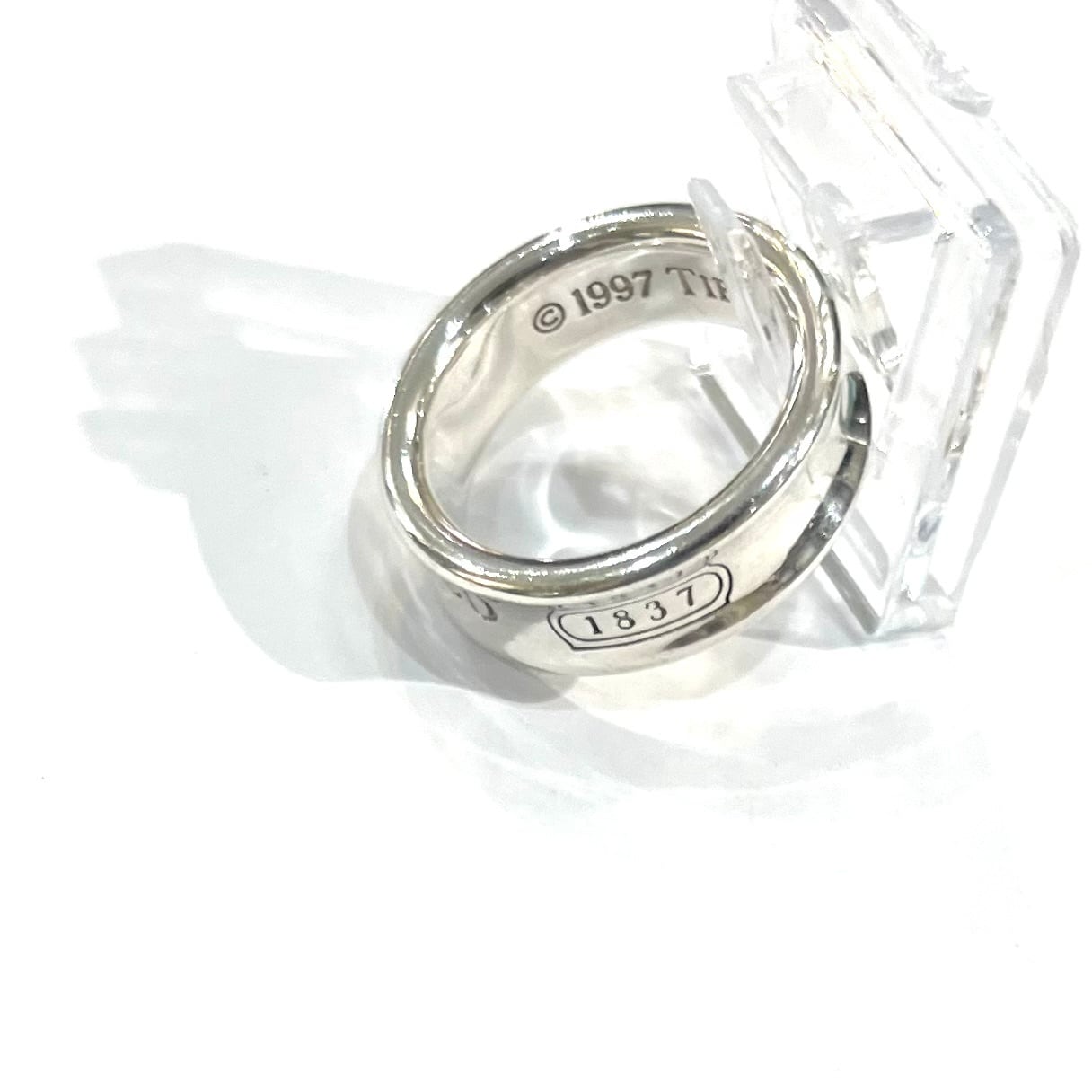 TIFFANY&CO】【13号】2612 ナローデザインシルバーリング 15号