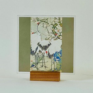伊藤若冲　梅花群鶴図 / Cranes and Plum Blossoms