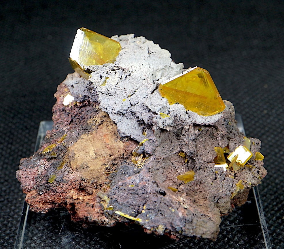メキシコ産 モリブデン鉛鉱　Wulfenite 37g WF015 天然石 鉱物 標本 原石 パワーストーン