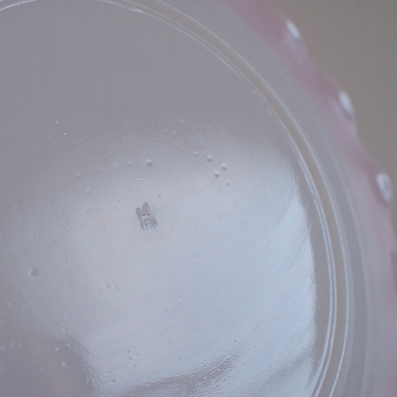 ☆4】ヘーゼルアトラス ホワイトリップル サラダプレート h - ヴィンテージ輸入食器店 3DROPS ヘーゼルアトラス