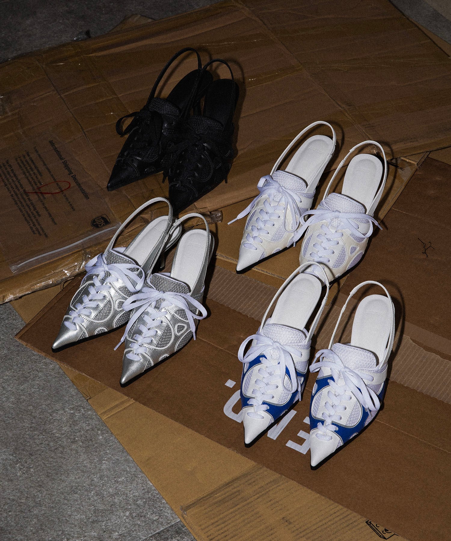 Aclent アクレント　Hybrid sneaker mule