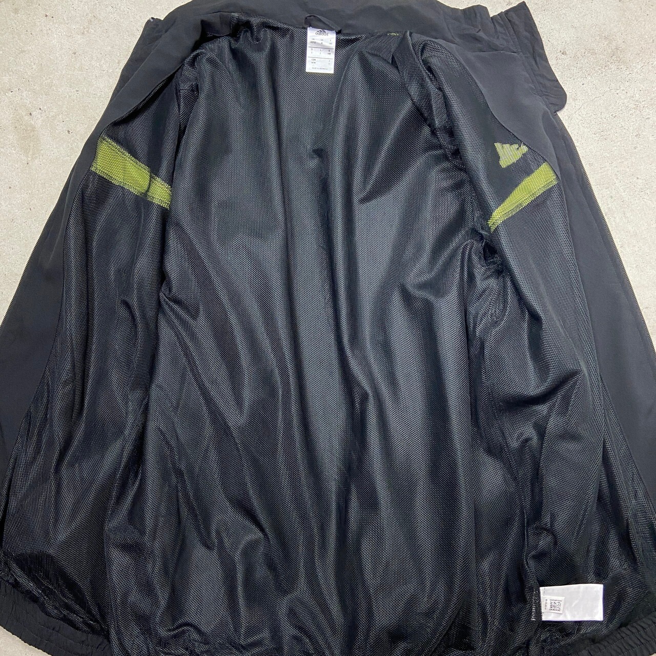adidas アディダス ポリエステル トラックジャケット メンズM 古着 
