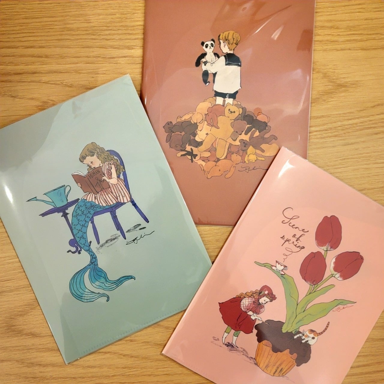 くらはしれい】A5ダブルクリアファイル | 雑貨店hananoniwa / 暮らしを