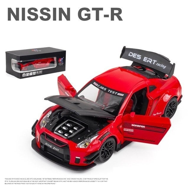 1/24 日産 Nissan GT-R GTR 高級スポーツカー レーシングカー スーパー