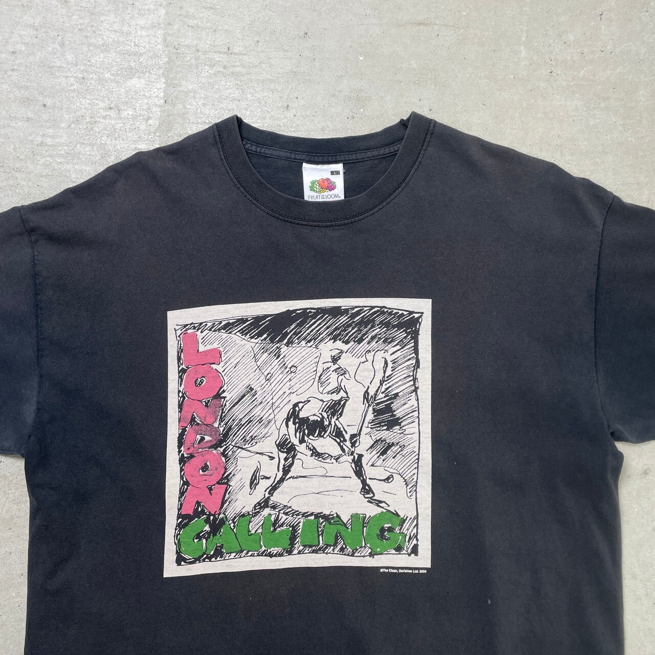 00年代 THE CLASH ザ クラッシュ LONDON CALLING バンドTシャツ メンズ 