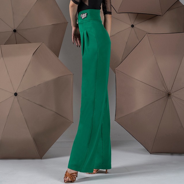 ウエストマーク センタープレス ダンスパンツ 2col　D00378