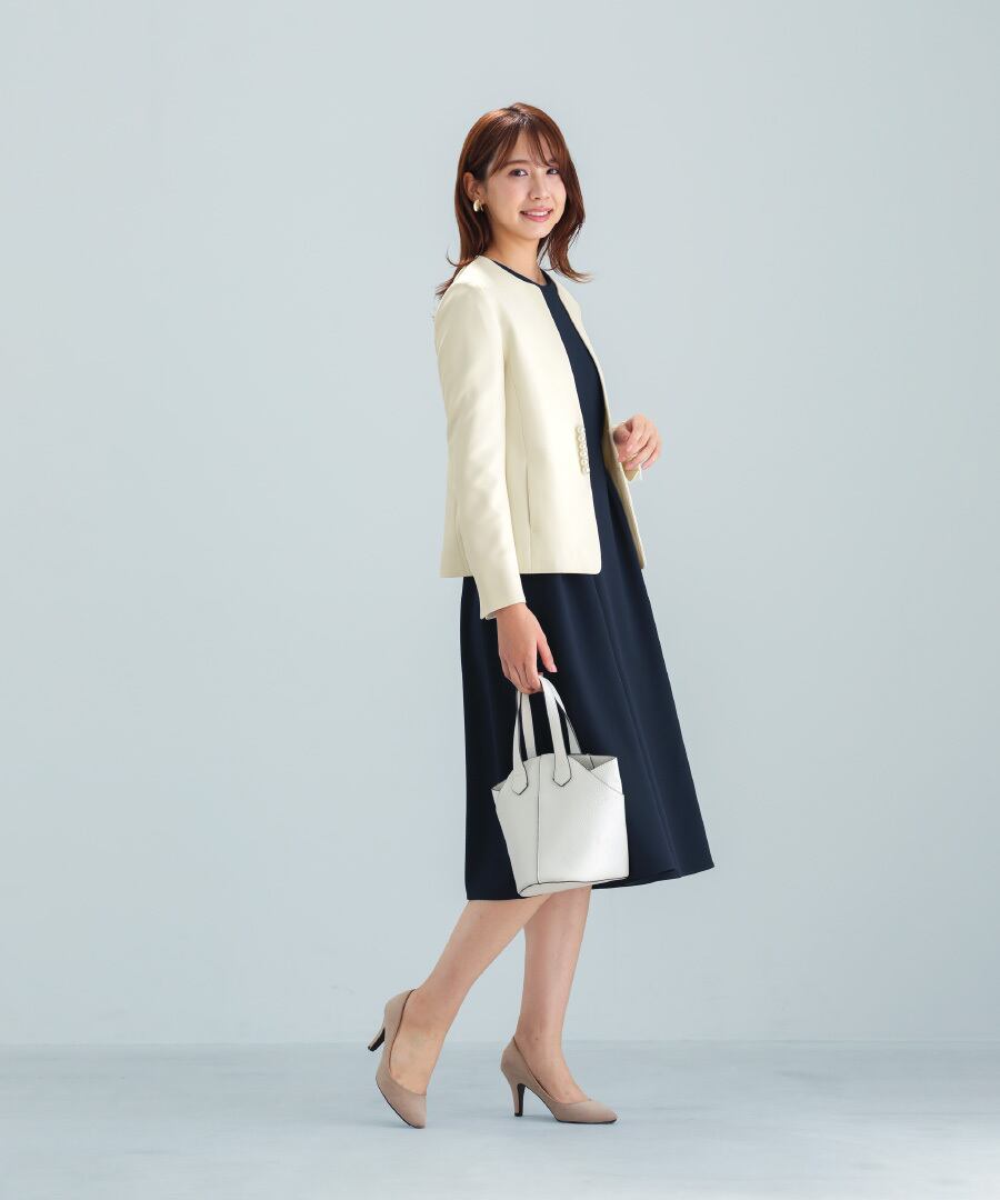 洗えて動けるワーママワンピ【手洗いできるハイストレッチジョー 洗えて動けるワーママワンピ【手洗いできるハイストレッチジョー