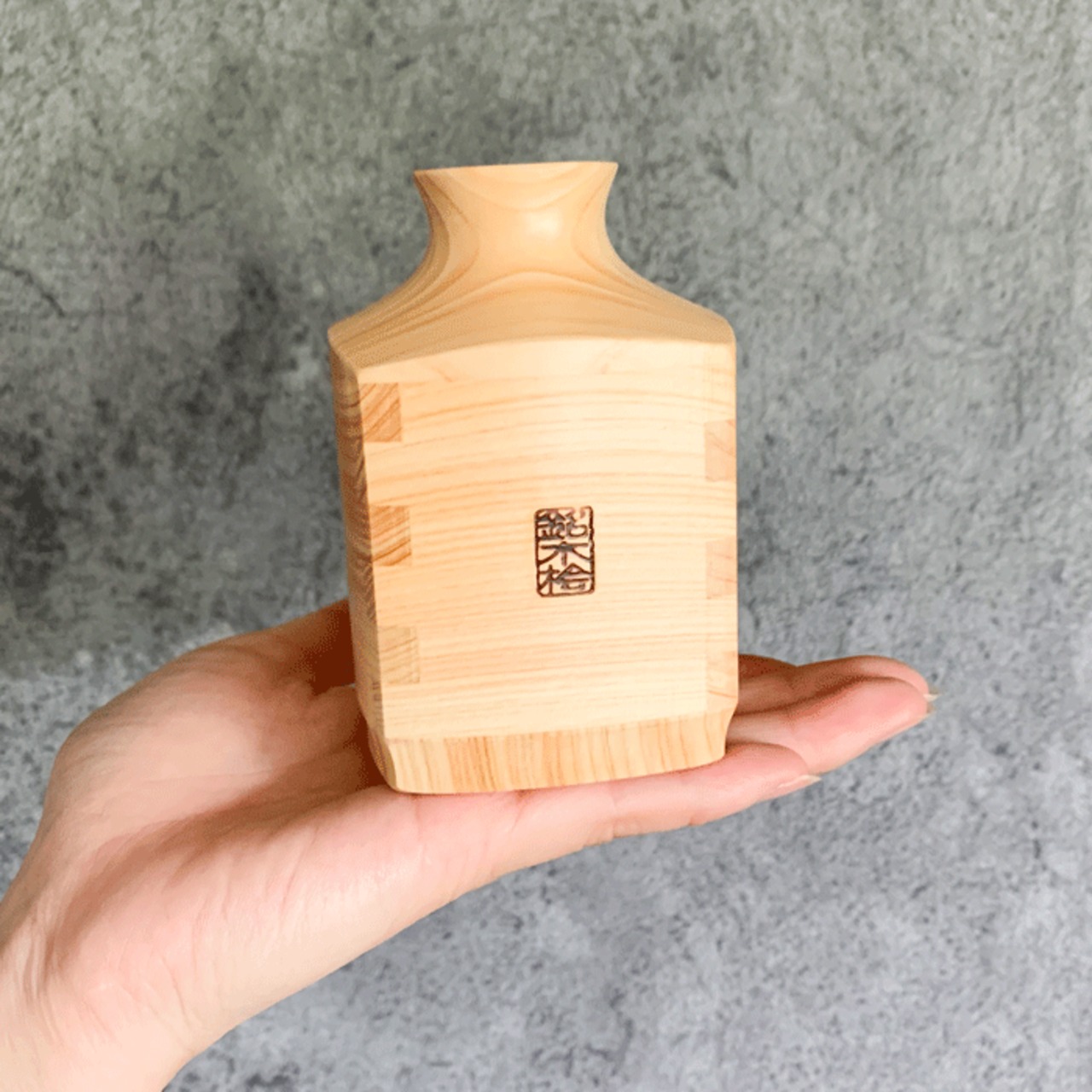 酒器 ひのき角 ぐいのみ2点セット ぐい飲み 日本酒 酒器セット 日本製 おしゃれ ギフト ナチュラル 木製食器
