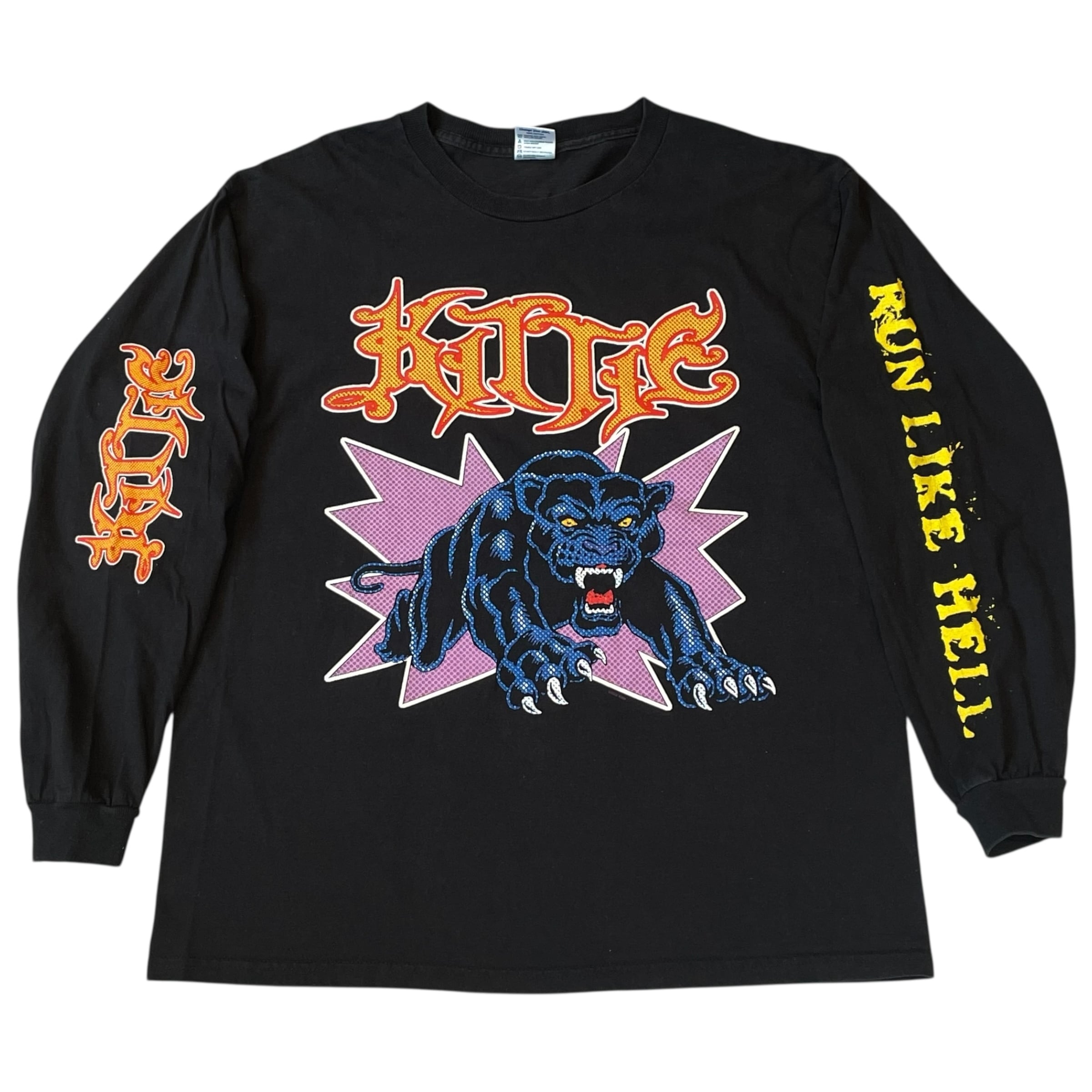 2002s Kittie "RUN LIKE HELL" L/S T-shirt