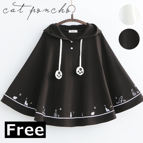 Abbey Dawn スカルデザイン ポンチョパーカー Abbey Dawn スカル