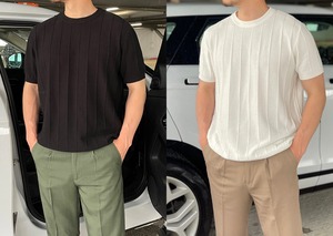 ニットTシャツ