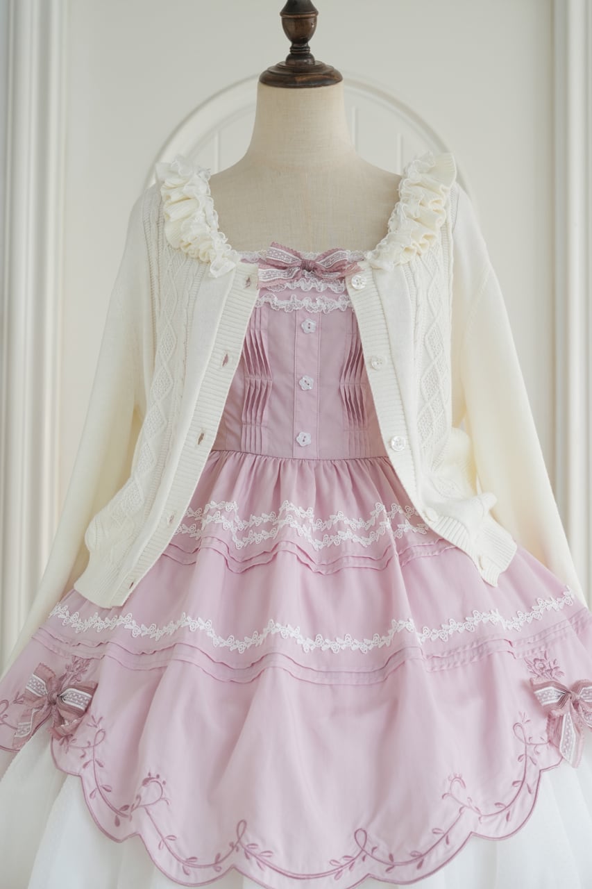 春風の香り ラウンドネックカーディガン | HoshibakoWorks