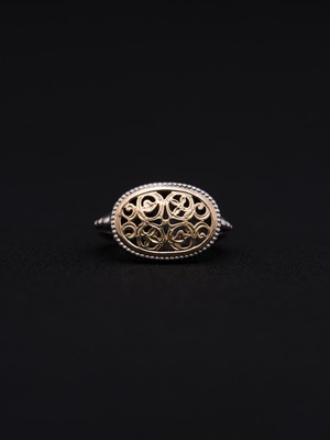 Garden Shadows Medium Oval Ring