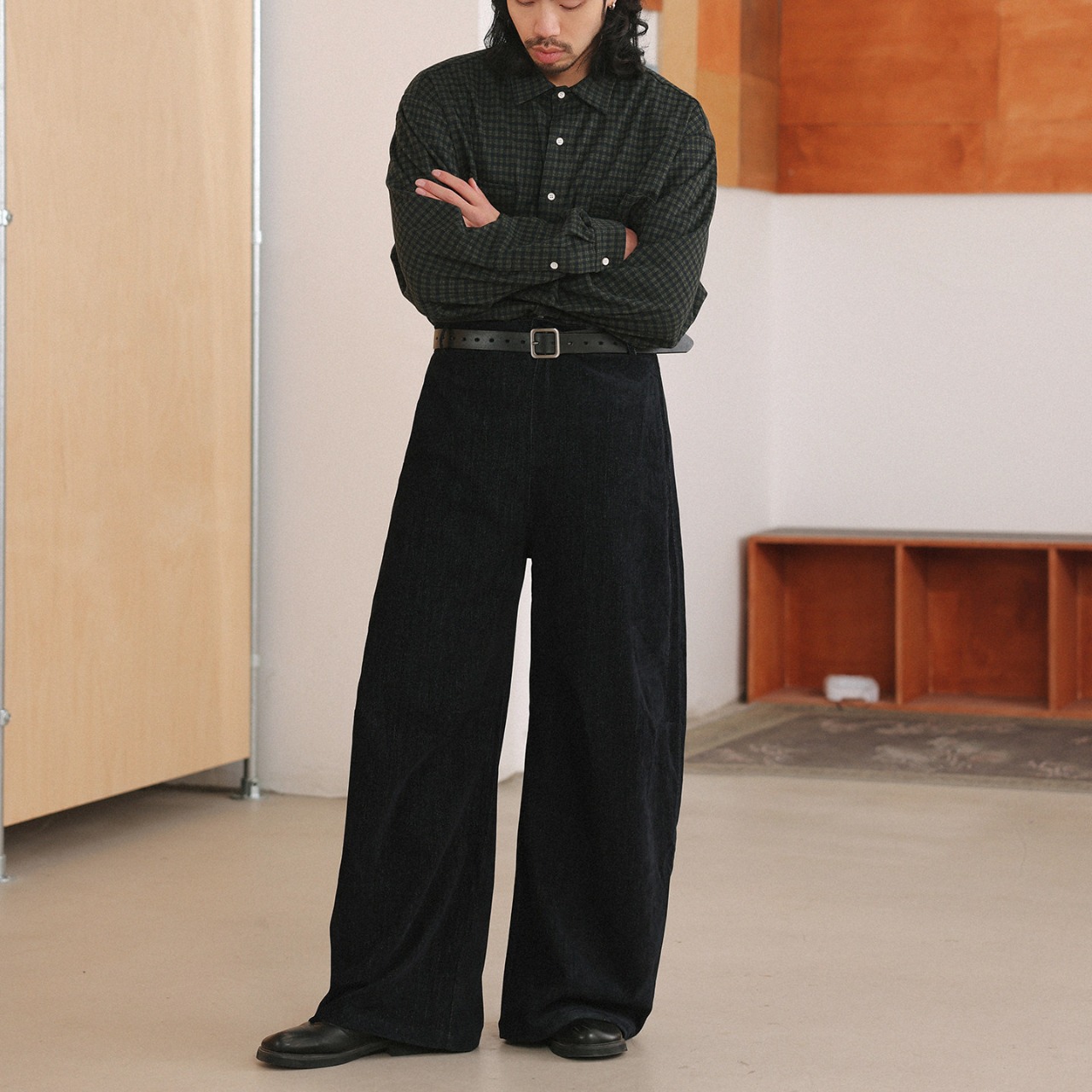 フルイド・ワイドテンセルパンツ N3506 - 12