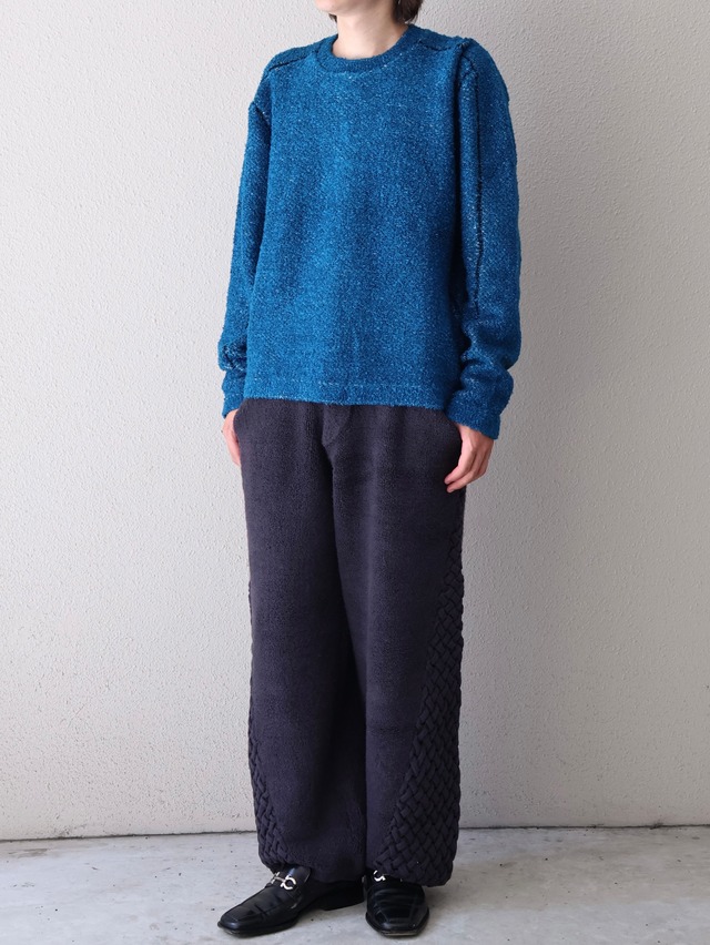 【ISA BOULDER】WOVENSIDE TROUSERS/slate