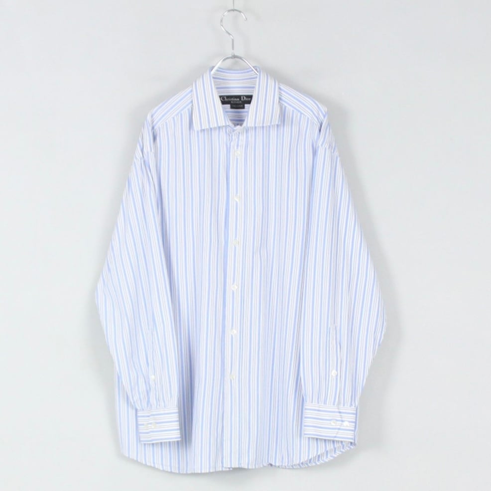 Christian Dior オーバーサイズ ストライプシャツ 【OT-4655】 | cv