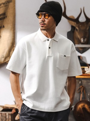 American Short Polo Shirt【L0544】