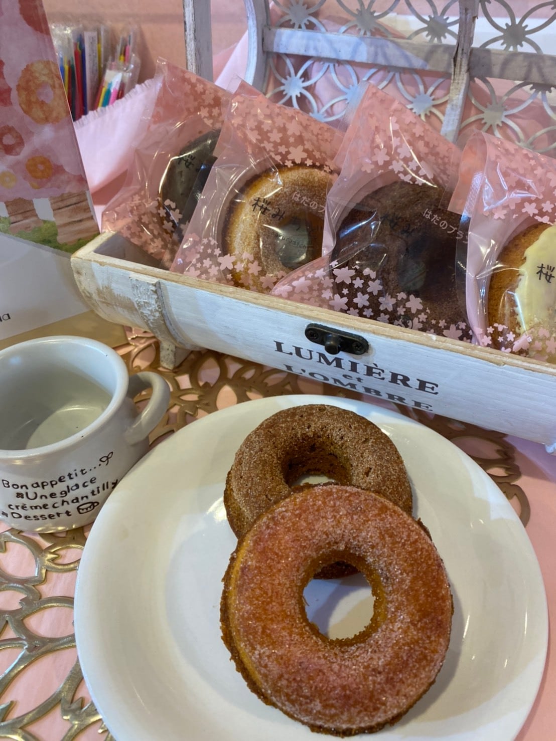 【専用】堂島プレミアムバウム　和三盆　プレーン　ショコラ　ベイクドドーナツさくら 堂島プレミアムバウム』が登場しました！「プレーン」「ショコラ」に