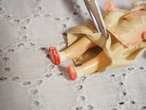 おしゃれガール　花柄とエプロン　JAPANセルロイド 画像20