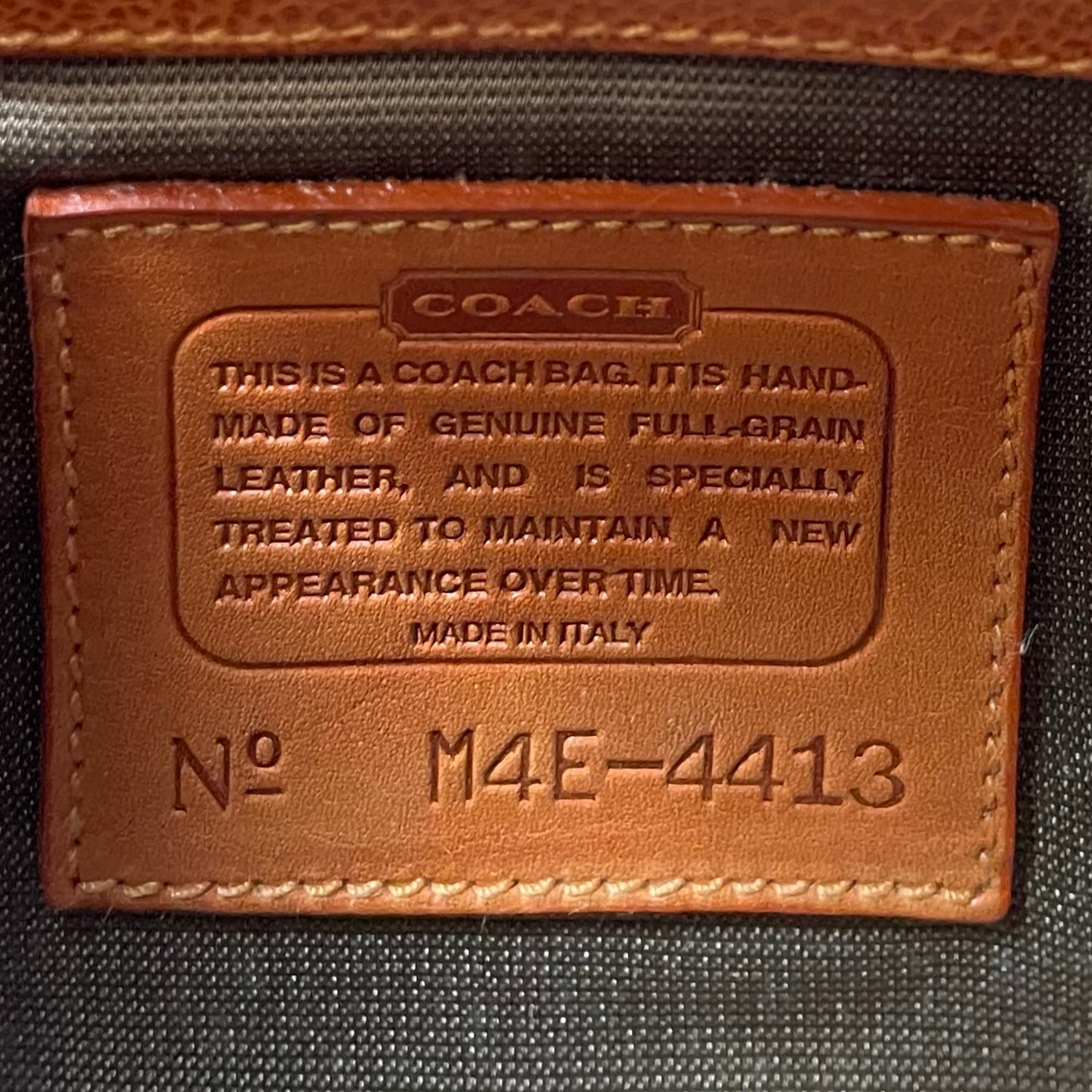 バッグ Vintage Coach backpack All leather brown VERY RARE COLOR VINTAGE COACH (OLD COACH オールドコーチ) MADISON