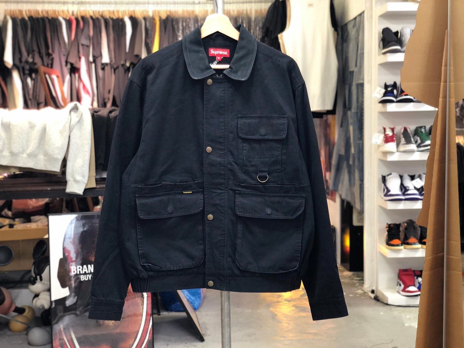 18FW M Supreme Field 利い Jacket 迷彩 