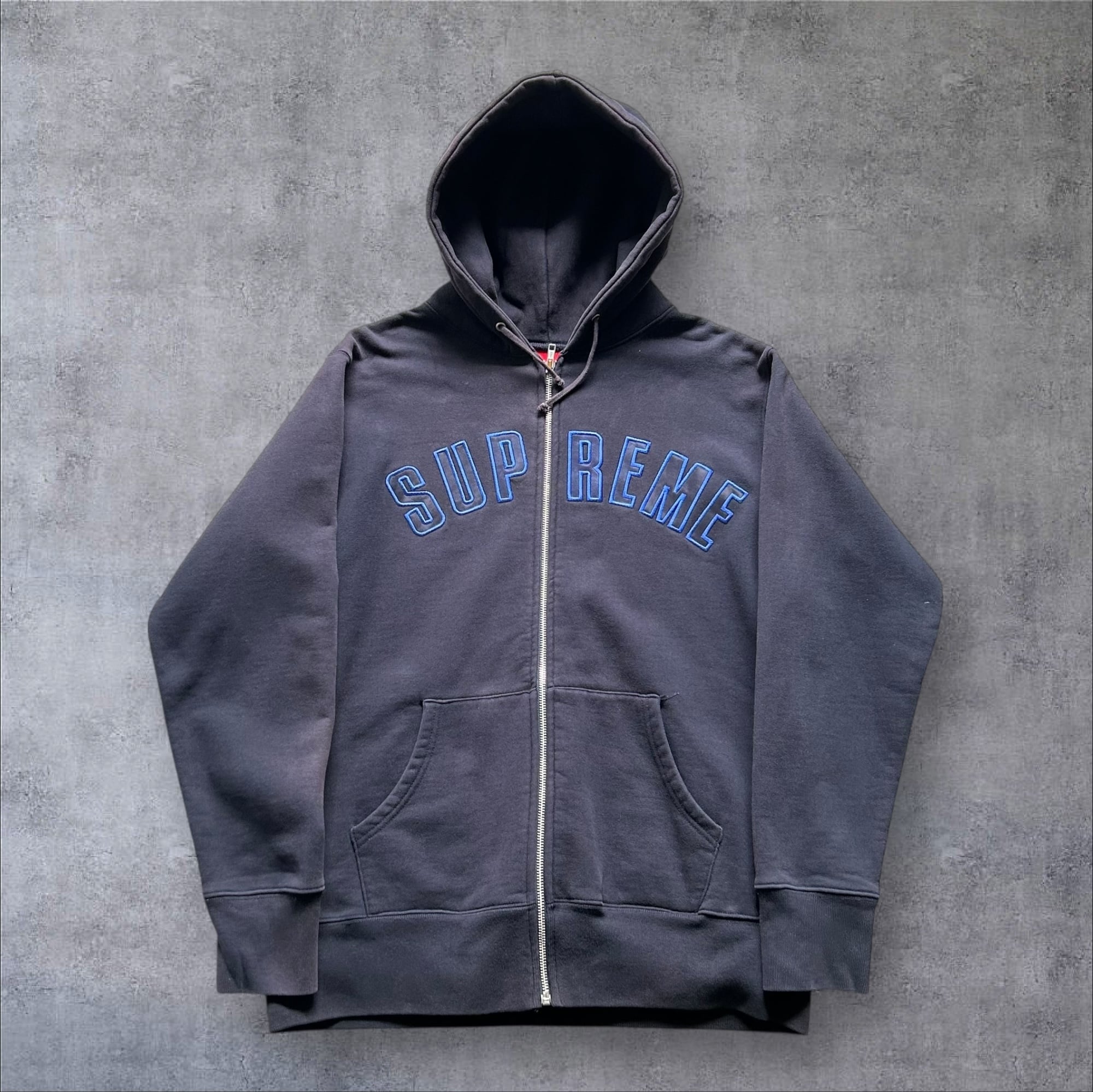 〜2000s Supreme Arch Logo Zip Up Hoodie【高円寺店】