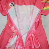 フラダンス 衣装 FANCY DRESS ファンシードレス ワンピース ドレス ピンク系 アシンメトリー チョーカー ラインストーン プロテア柄 花柄 かわいい 華やか 鮮やか 明るい 緑 黄 白 ハワイアン アロハ ハワイアンプリント ダンス レッスン 練習 ワンピースドレス ハワイアンワンピース フラドレス 練習用 フラダンスレッスン レッスン衣装 練習着 ダンス衣装 キッズ 大人 フェミニン きれいめ カラフル 綺麗 プリント柄 花柄プリント チョーカー付き イベント 発表会 舞台 衣装セットアップ