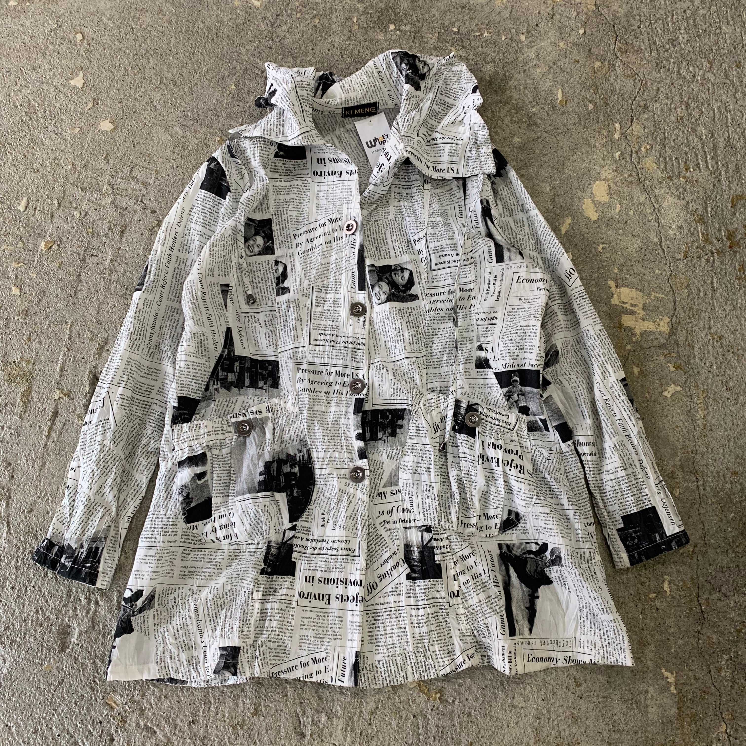 00s KI MENG design blouson | What
