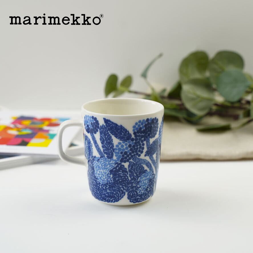 マリメッコ marimekko ミンステリ mynsteri ミンステリブルー 069077