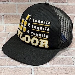 1990s FLOOR LOGO CAP BLACK