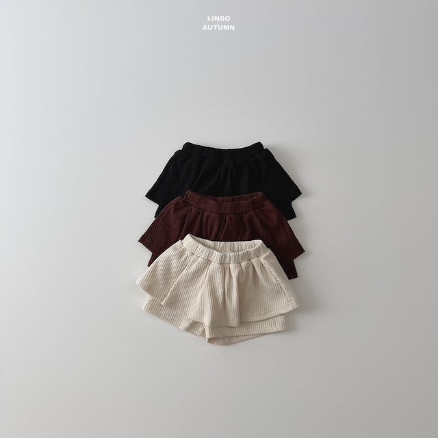 【取寄】lindo|autumn skort|オータムスカートパンツ|XS-XL|kids|26 autumn