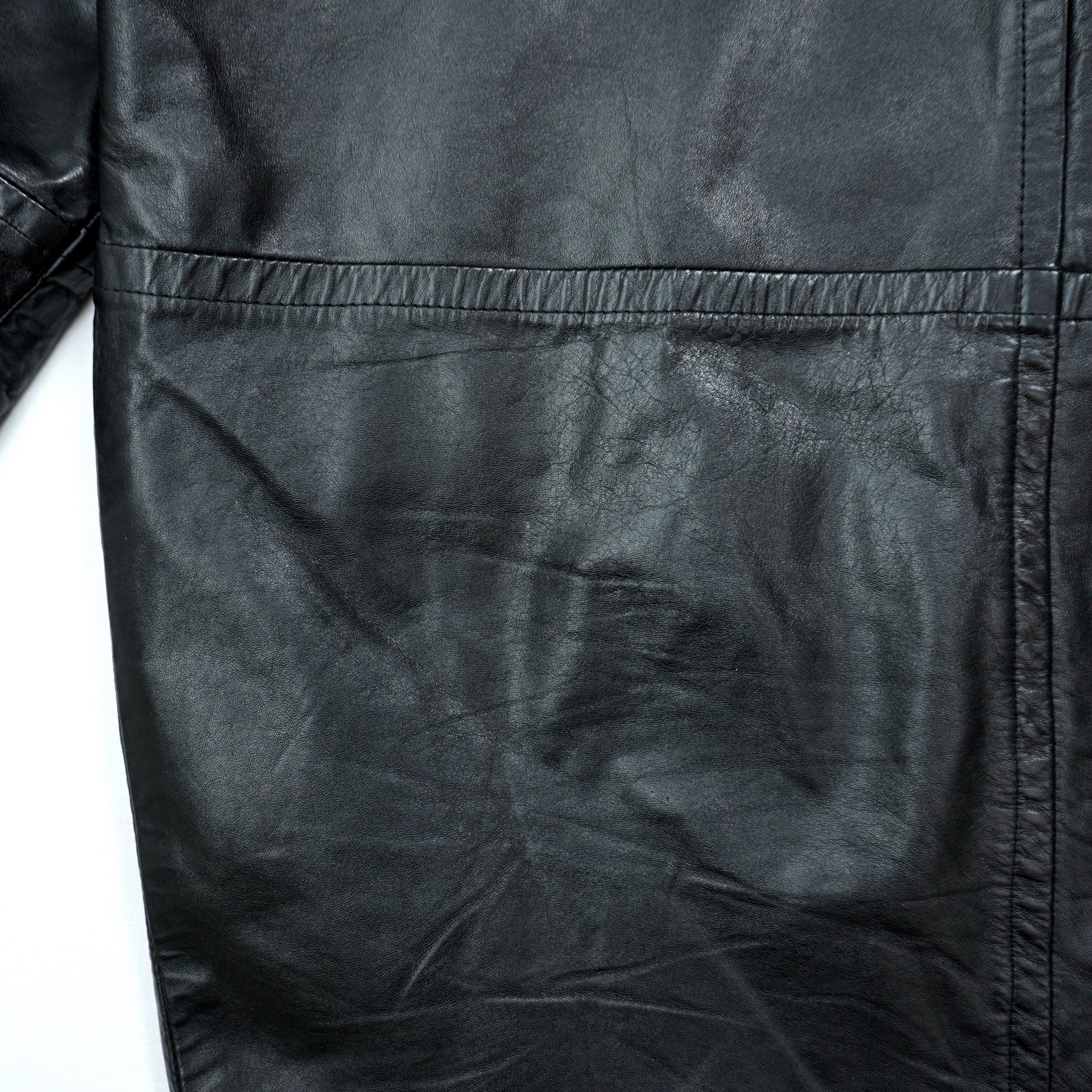 NORTHSIDE LEATHER COAT 1980s SMALL＊実寸サイズ775625955