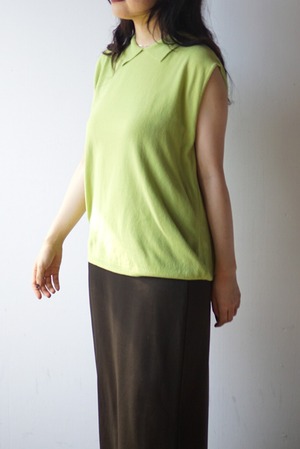 shine muscat knit tops