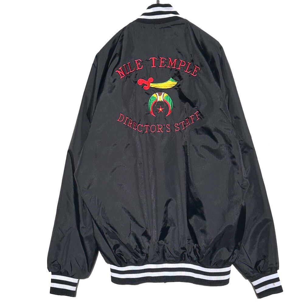 PACIFIC NORTHWEST- Made In USA] Vintage Freemason Coach Jacket