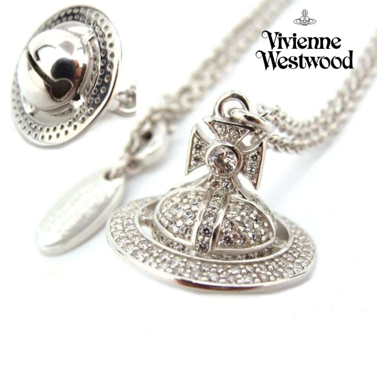 Vivienne Westwood オーブネックレス シルバー オーブ 保証書