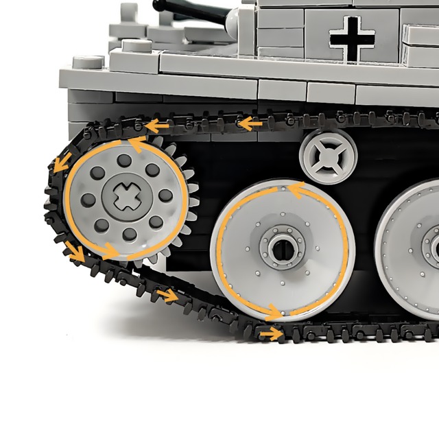 ドイツ 38(t)戦車） 535PCS ESシリーズ