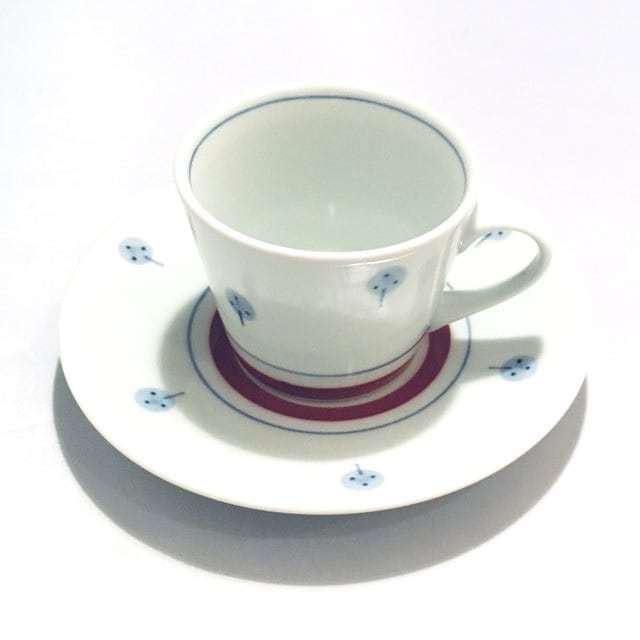 砥部焼/梅山窯】コーヒー碗皿・蕎麦猪口型(たんぽぽ) | 砥部 砥部焼/梅山窯】コーヒー碗皿・蕎麦猪口型(たんぽぽ) | 砥部