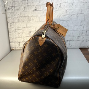 LOUIS VUITTON ルイヴィトン  M41422 キーポル50 レザー ボストンバッグ ブラウン A-10498