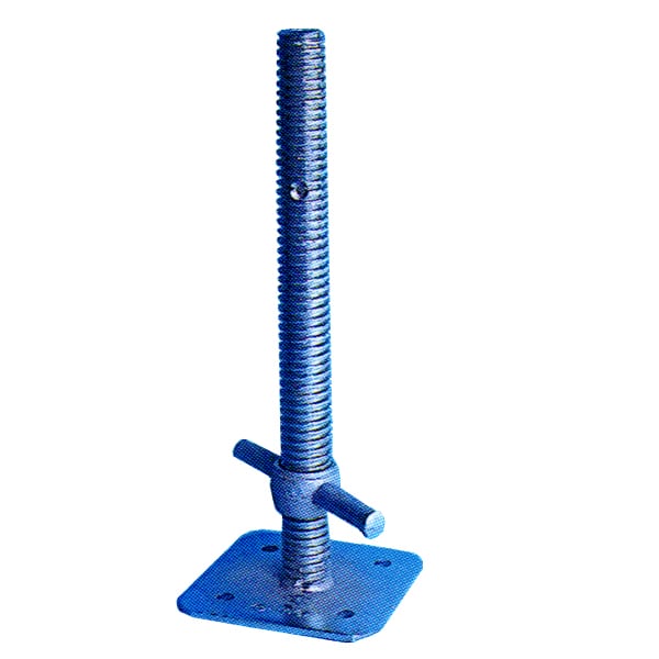 ジャッキベース 6本 Φ34×380㎜ HJB 380L 枠組み足場 架設工業会認定品 平和技研 (個人宅配送不可) 仮設工業会認定品。建設関連だけでなく農業資材として。建築、土木にも、雪養生、仮設構造物の基礎部分に