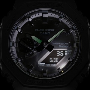 国内正規品 CASIO カシオ G-SHOCK Gショック タフソーラー モバイルリンク GA-B2100-1A1JF 腕時計 メンズ