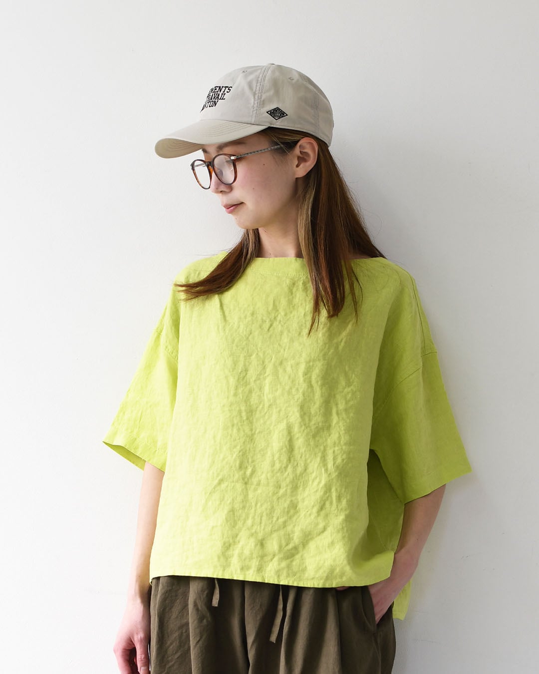 ORCIVAL[オーチバル・オーシバル] W BOAT NECK PULLOVER [OR-B0388YLM
