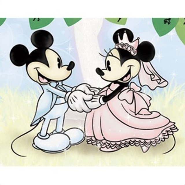 ディズニーウェルカムボード ミッキー ミニー ツリー Wish ウェディングツリー 平安堂ウェディング