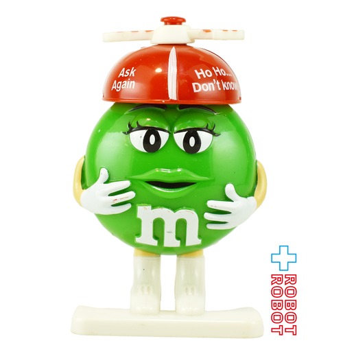 M&M's ミニディスペンサー フィギュア グリーンガール・占い帽子 企業物