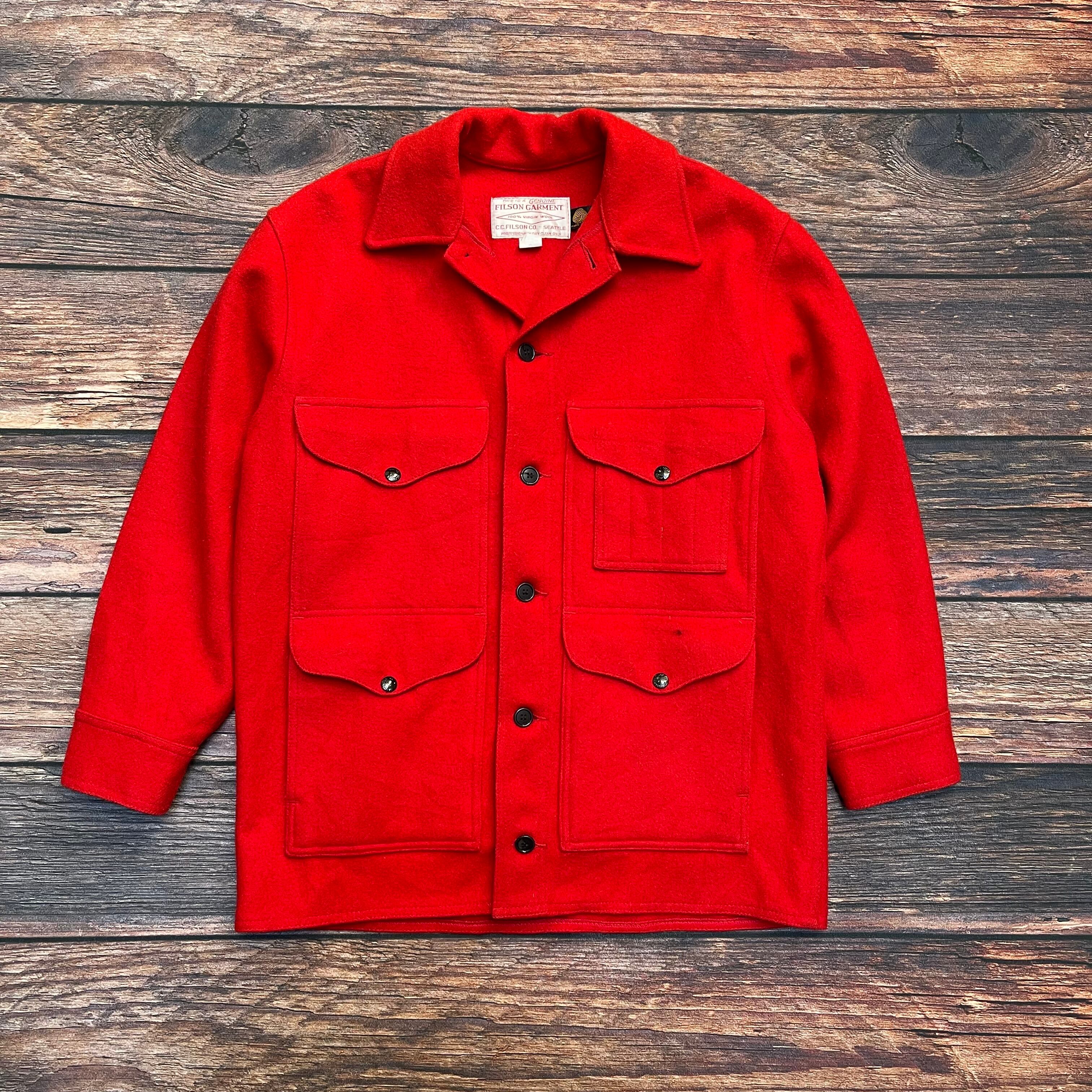 USA製 FILSON GARMENT ハーフジップ ニット プルオーバー セーター 