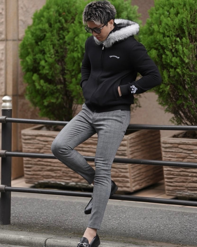 BELINDA FUR ZIP HOODIE【BB25023】 | BELINDA OFFICIAL