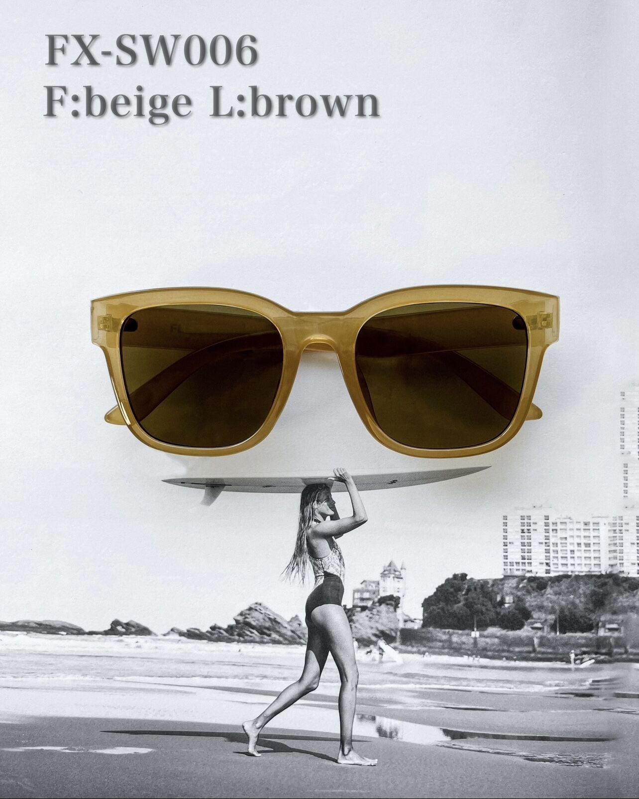 5colors】 square wide sunglasses | FLEX公式ショップ
