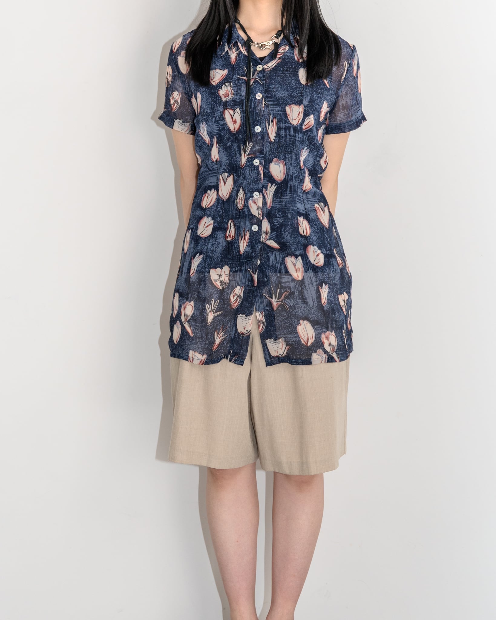 90s ESPRIT SHEER ONE-PIECE