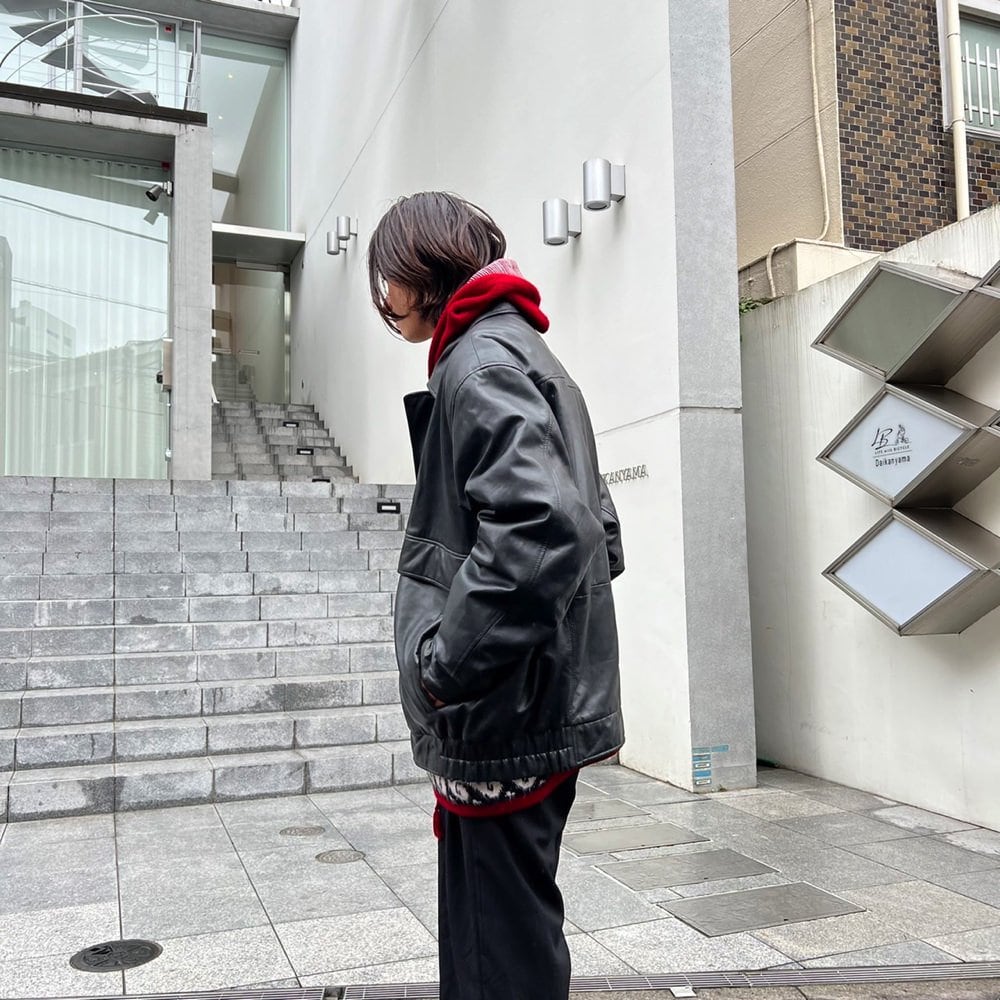 Dunne & Cole] Vintage Lamb Leather Jacket [1990s-] Vintage Lamb