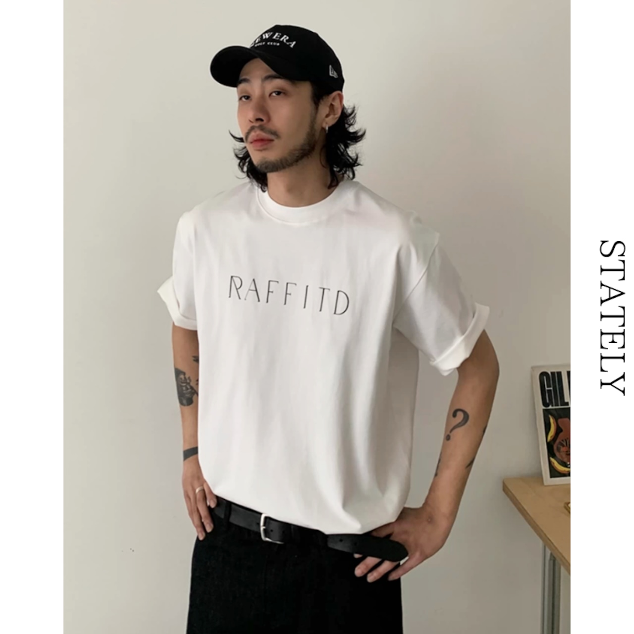 RAFFITD Logo Tee/3color_T133・画像5