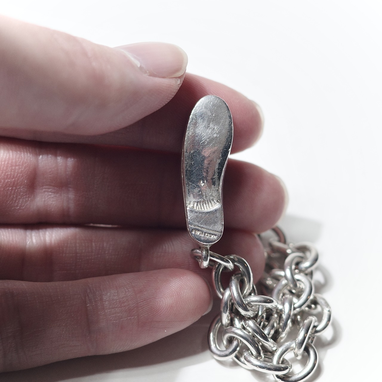 OLD "GUCCI" LOAFER CHARM BRACELET